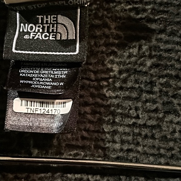 The North Face Osito 2 Fleece Jacket Coat Dark Green - Picture 6 of 8